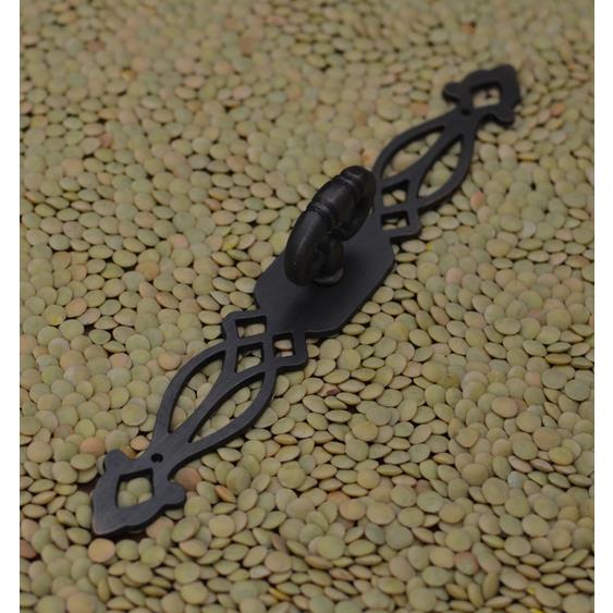 Residential Essentials 10416VB Mock Key With Backplate in Venetian Bronze